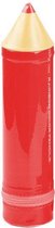 etui Pencil junior 6 x 24,5 cm rood