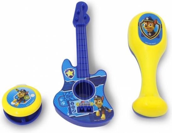 Paw Patrol Chase Junior - Zaino per la scuola per bambini, con tasca laterale in rete, Multicolore, Junior J