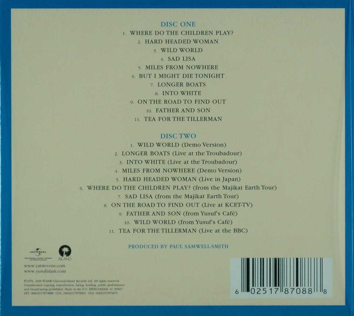 Cat Stevens Tea For The Tillerman (2 CD) (Deluxe Edition), Cat