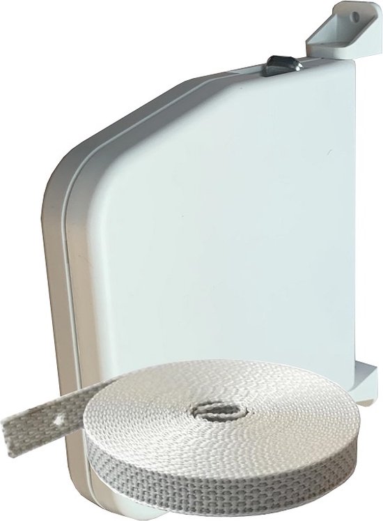 Selve Bandopwinder - bandoproller incl. 5 meter band - Incl grijs band