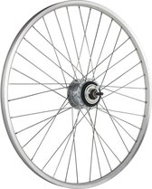 Achterwiel 28 x 1 3/8 alu Nexus 8 rollerbrake ZAC19 zilver 24mm