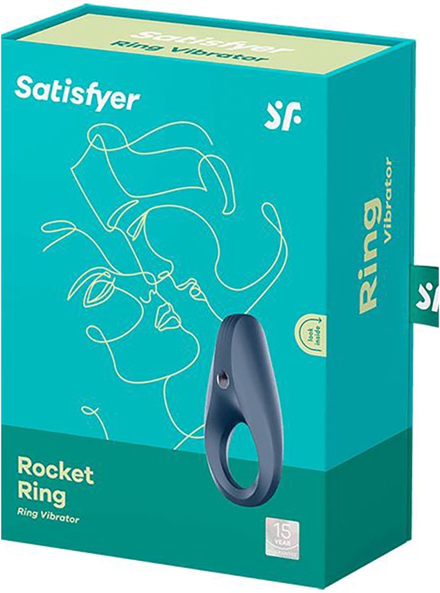 Satisfyer Rocket Ring - Cockring - Blauw