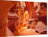 Antelope canyon in Arizona  - Foto op Dibond - 90 x 60 cm