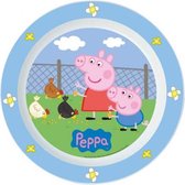 bord Peppa Pig junior 22 x 2 cm blauw/wit