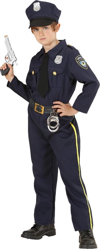 Politie & Detective Kostuum | Dappere Politie Agent | Jongen | | Carnaval kostuum | Verkleedkleding