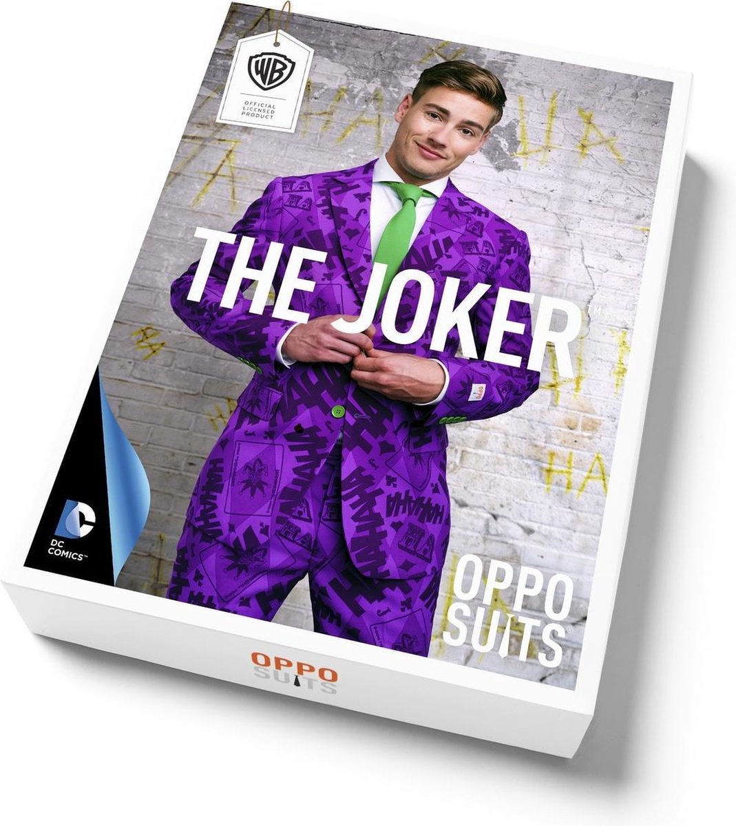 OppoSuits The Joker™ - Mannen Kostuum - Paars - Halloween - Maat 48 |  bol.com