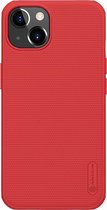Telefoonhoesje geschikt voor iPhone 13 - Super Frosted Shield Pro - Back Cover - Rood