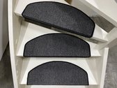 Trapmatten Como- 65 x 28 cm- Antraciet- 15 stuks