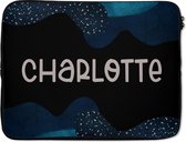 Housse ordinateur 17 pouces - Charlotte - Pastel - Fille - Housse ordinateur