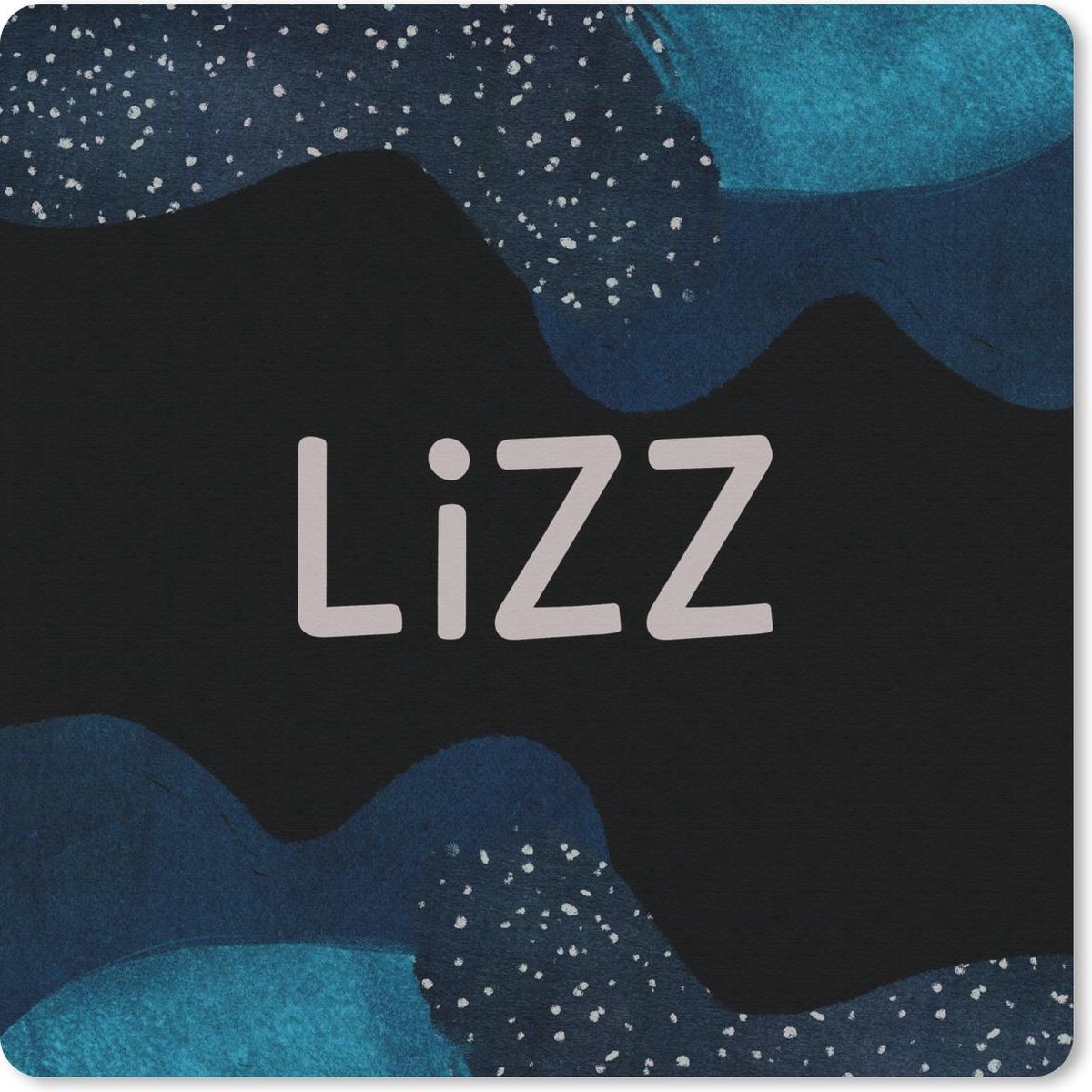 Muismat 30x30 cm - Mousepad Lizz - Pastel - Meisje - Muismatten
