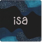 Muismat - Mousepad - Isa - Pastel - Meisje - 30x30 cm - Muismatten