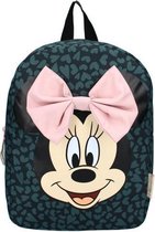 rugzak Minnie Mouse Hey It's Me donkergroen 6 liter