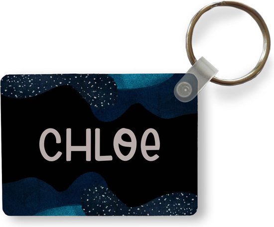 Foto: Sleutelhanger chloe pastel meisje uitdeelcadeautjes plastic