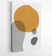 Canvas schilderij - Abstract wall arts vector. Mural wall art 1 -    – 1910092105 - 50*40 Vertical