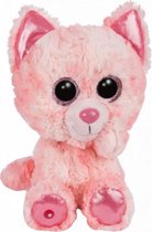 knuffelkat Glubschis Dreamy junior 15 cm pluche roze