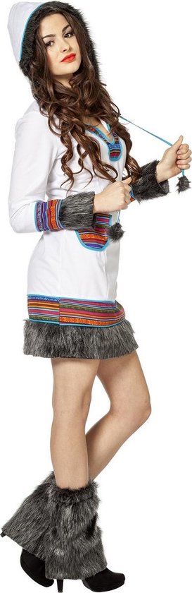 Eskimo Kostuum | Kom Warm Me Op Eskimo Noordpool | Vrouw | | Carnaval kostuum | Verkleedkleding