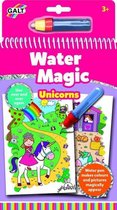waterkleurboek Unicorn junior 26 x 14 cm 2-delig