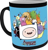 warmtemok Adventure Time karakters multicolor 300 ml