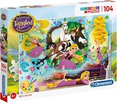 legpuzzel Rapunzel junior karton 104 stukjes