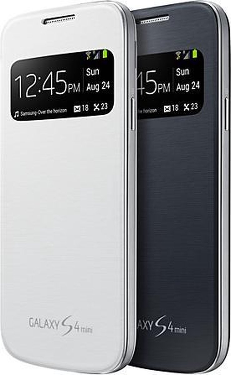 Bedankt veteraan Deter Samsung S-view cover - wit - voor Samsung I9195 Galaxy S4 Mini | bol.com