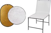 Everest Fotostudioset met opnametafel en reflector