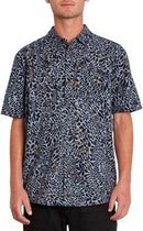 Volcom Striver Short Sleeve Overhemd - China Blue