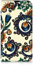 Hoesje Geschikt voor iPhone 13 Pro Bookcase Barok Flower