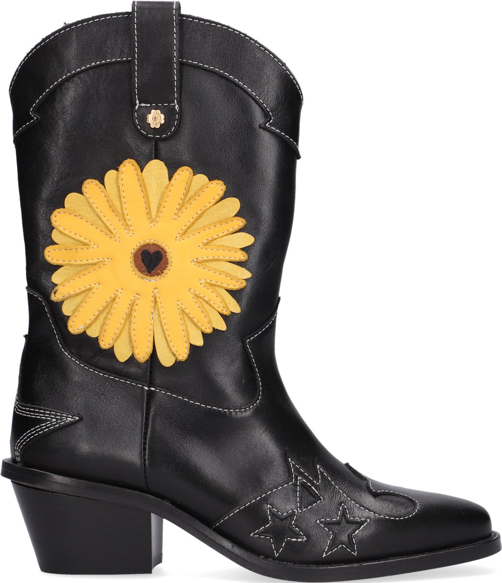 Fabienne Chapot Jolly Sunset Flower Boot Hoge laarzen - Dames - Zwart -  Maat 38 | bol.com