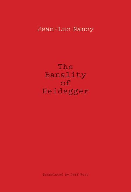 The Banality of Heidegger - cover