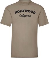 T-Shirt black Hollywood California - Desert (L)