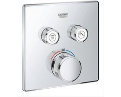 GROHE Grohtherm SmartControl Thermostatiche Douchekraan - Inbouw mengkraan - Met omstelling - Chroom