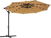 Parasol met LED-zonneverlichting