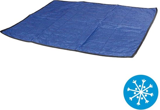 Garderobe Worstelen Om toestemming te geven Aqua Coolkeeper Verkoelende Hondenmat - 60 x 50 cm - Blauw | bol.com