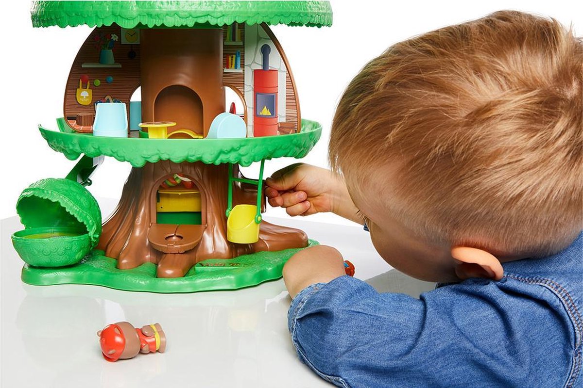 Klorofil Magische Speelboom – Interactief kinderspeelgoed – Dieren Speelgoed - Speelgoed vanaf 18 maanden – Inclusief 2 dieren: Eliot de Vos & Ruby de Beer – 15-Delig — afbeelding 21