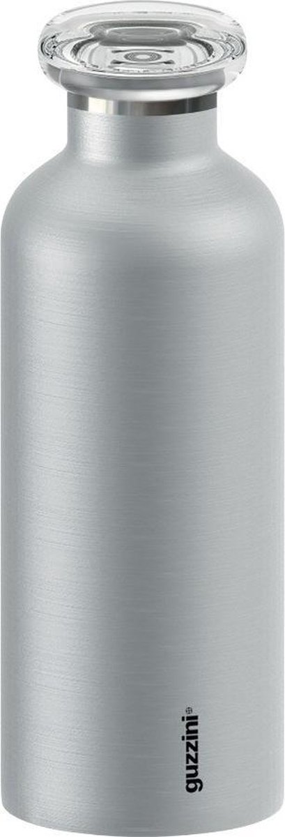 Guzzini On the Go Thermofles staal/zilver - 0.5Ltr