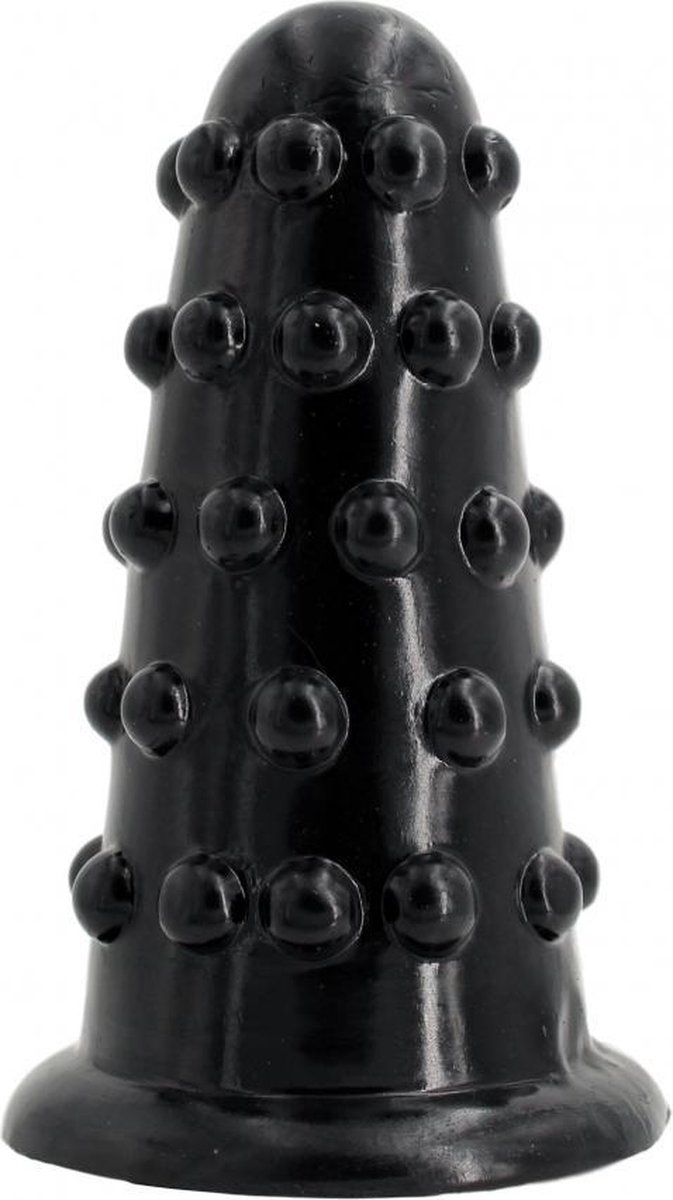 Goedkoopste Gangbangster - Spotyfass - Dildo - 16 x 7 cm - PVC - Zwart