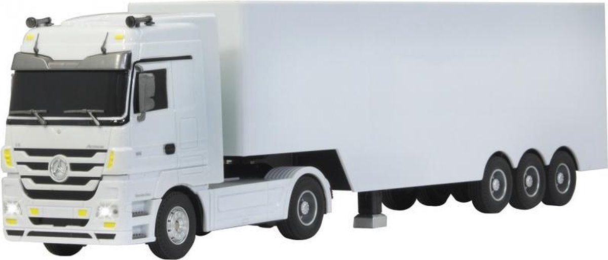 Afbeelding van product Jamara  RC Mercedes-Benz vrachtwagen jongens 27 MHz 1:32 wit