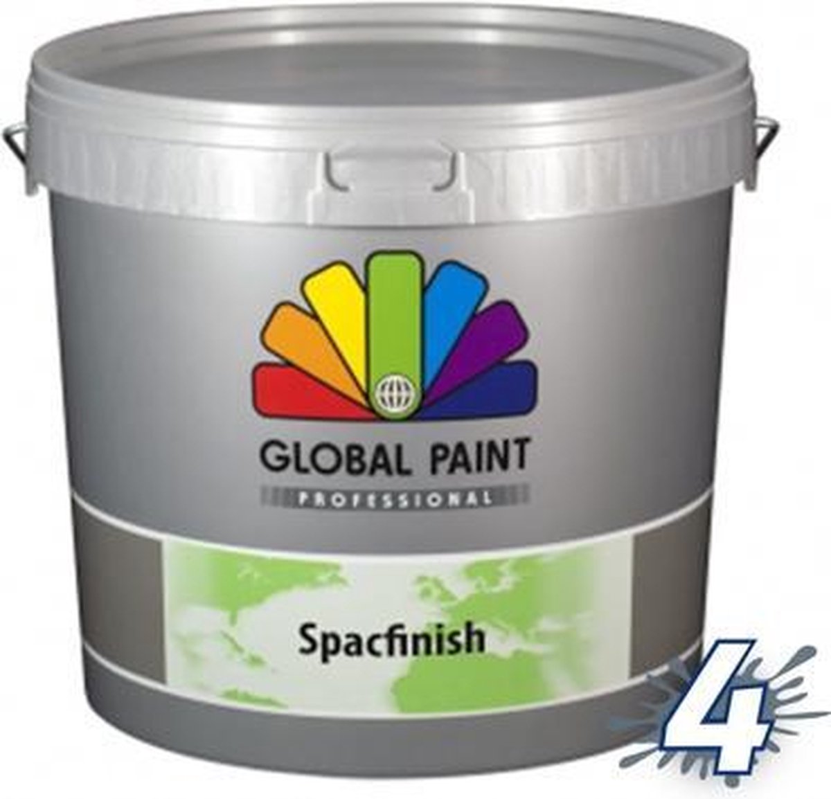Global Paint Spacfinish 10 liter Wit