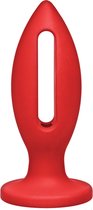 Kink Luge Buttplug 10 cm Rood