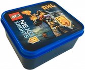 broodtrommel Nexo Knights junior 16 x 14 cm blauw