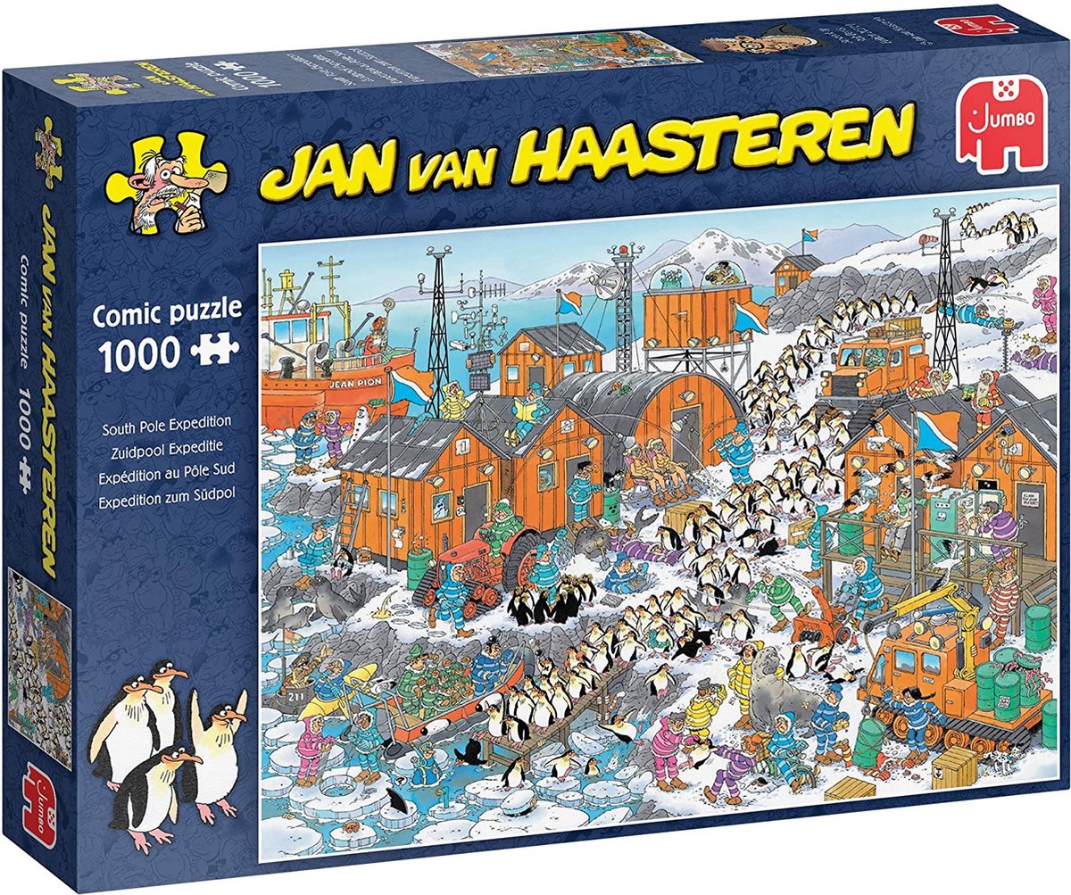 Jan van Haasteren Zuidpool Expeditie puzzel - 1000 stukjes