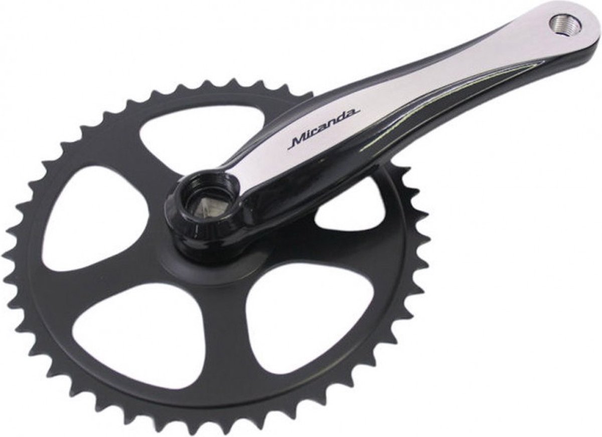 46T Miranda Beta 1+ kettingbladset voor 3/32" ketting - aluminium - zwart