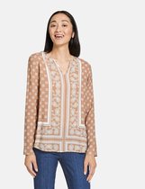 GERRY WEBER Dames Blouse in retrolook Eco Vero