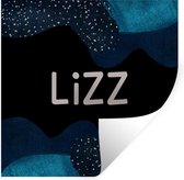 Stickers muraux - Film adhésif - Lizz - Pastel - Fille - 80x80 cm - Film adhésif - Stickers muraux chambre enfant - Papier peint autocollant - Papier peint autocollant - Film adhésif