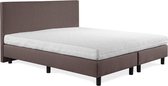 Boxspring Simpel 200x200 Bruin