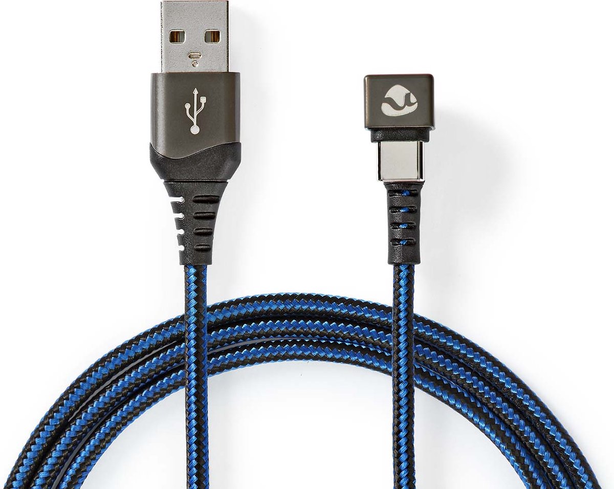 NEDIS GCTB60600BK10 USB-Kabel 1,00 m Zwart