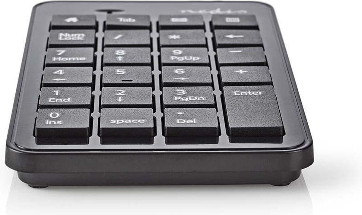 Nedis Bedraad Toetsenbord | USB | Kantoor | Enkelhandig | Nummeriek | Numeriek toetsenbord
