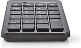 Nedis KBNM100BK Clavier numérique filaire Usb Noir