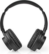 Nedis Draadloze On-Ear Koptelefoon | Maximale batterijduur: 12 hrs | Ingebouwde microfoon | Drukbediening | Ruisonderdrukking | Ondersteuning voor spraakbesturing | Volumebediening | Zwart