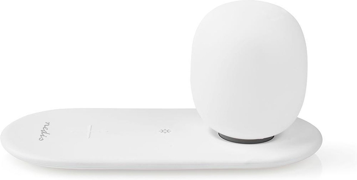 Nedis LED-Lamp met Draadloze Lader - Dimmer - Op Product - Qi - 10 W - Met dimfunctie - Warm Wit - 3000 K — cadeau in Cadeau-ideeën - foto 8
